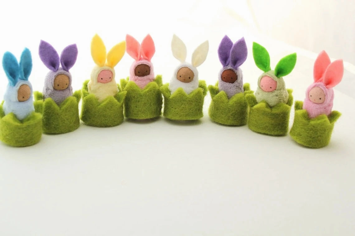 Sale Fairyshadow Bunny Rabbit Baby in a Hedge Cozy