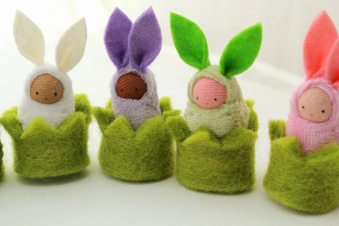 Sale Fairyshadow Bunny Rabbit Baby in a Hedge Cozy
