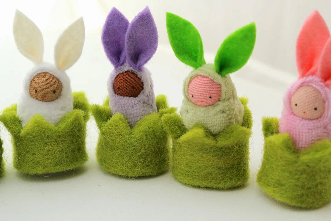 Sale Fairyshadow Bunny Rabbit Baby in a Hedge Cozy