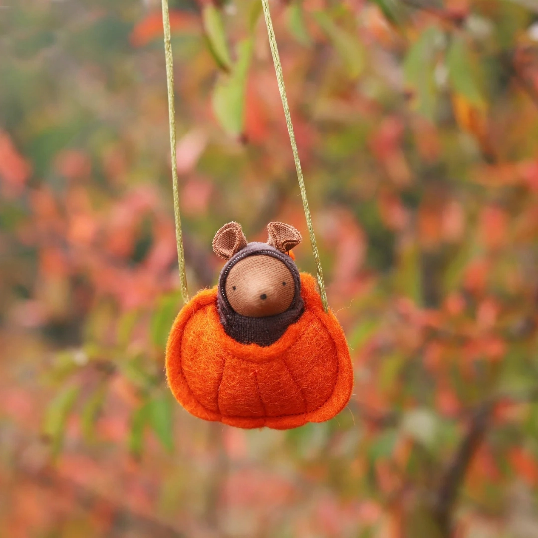 Sale Fairyshadow Pumpkin Necklace with Mouse