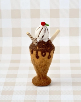 Sale Felt Chocolate Milk Shake Play Food
