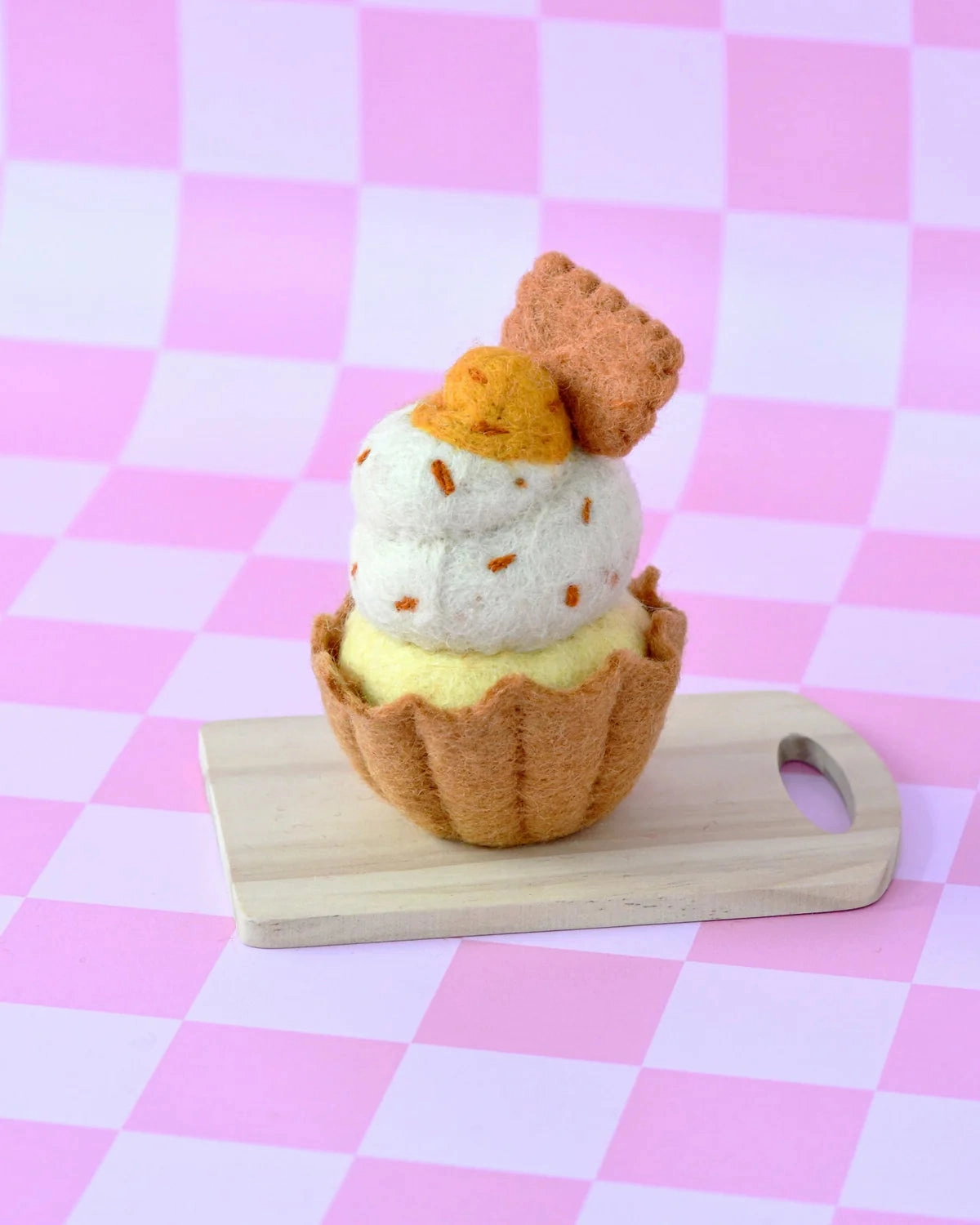 Sale Felt Giant Biscoff Cupcake
