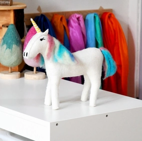 Sale Felt Unicorn Toy, Large