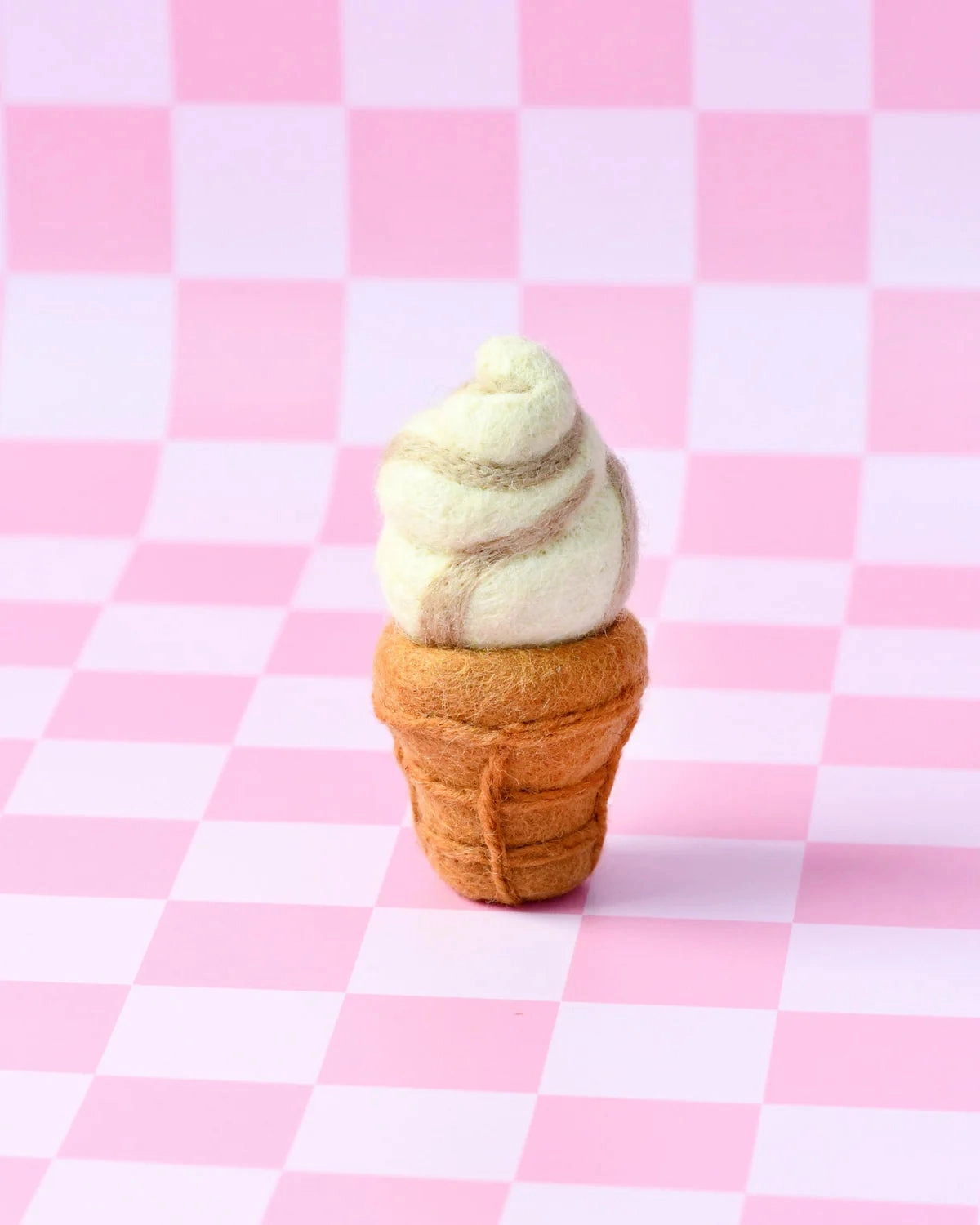 Sale Felt Vanilla Soft Serve Ice Cream