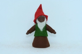 Sale Forest Gnome Friend | Red Hat | Dark Skin Tone