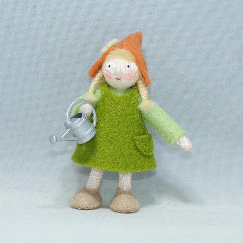 Sale Garden Gnome Girl with Watering Can | Fair Skin Tone