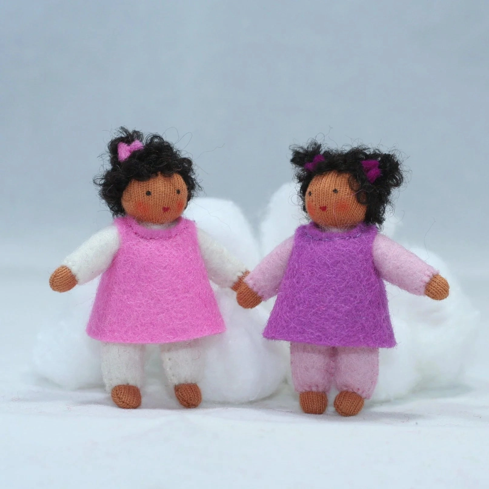 Sale Holiday Helper, Pink Dress, Medium Skin Tone