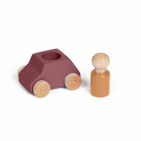 Sale Lubulona Plum Car with Ochre Figure