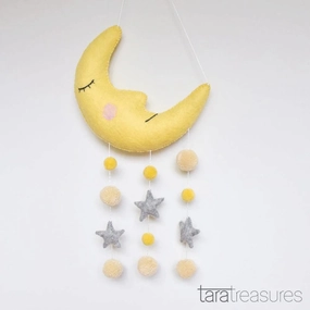 Sale Nursery Cot Mobile, Sleeping Moon