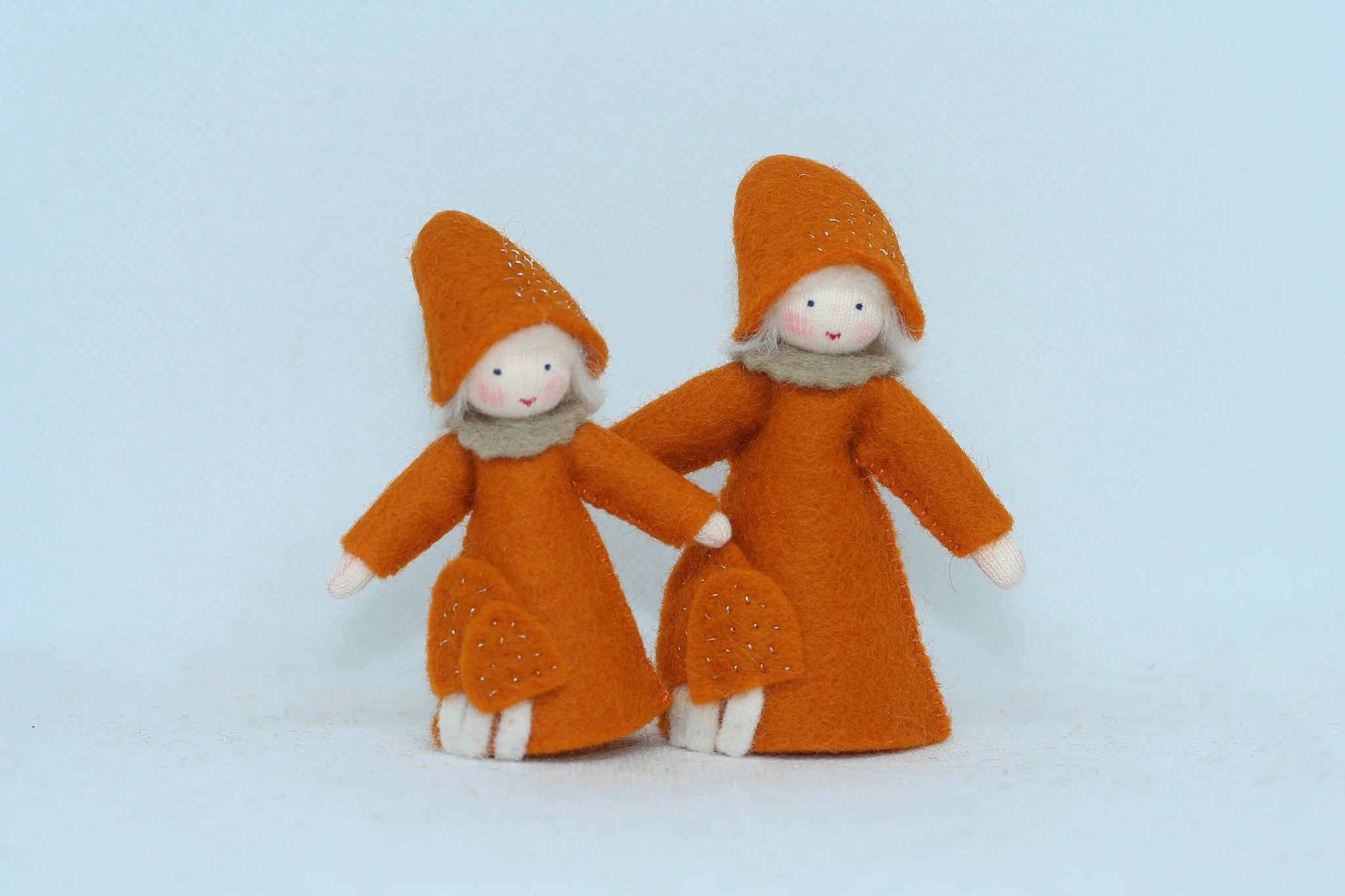 Sale Orange Mushroom Fairy, Large | Fair Skin Tone
