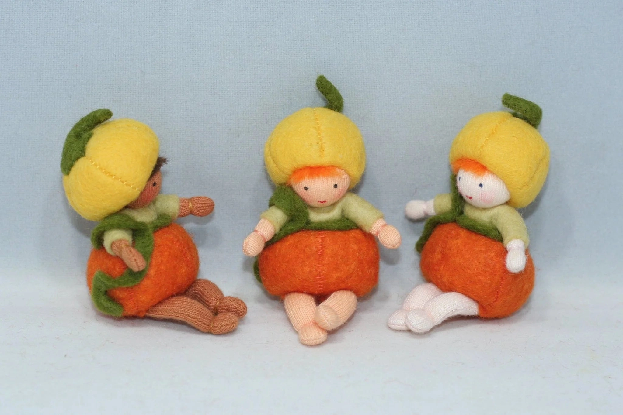 Sale Pumpkin Baby (3") | Light Skin Tone