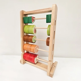 Sale Q Toys Wooden Fruit Abacus