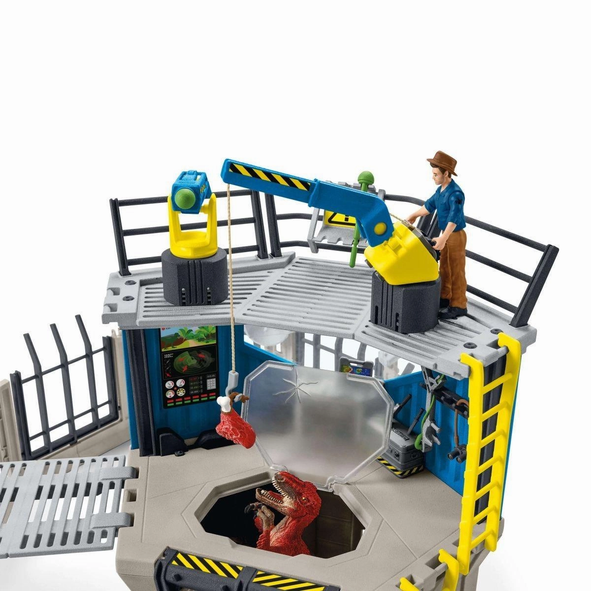 SCHLEICH 41462 Large Dino Research Station Playset