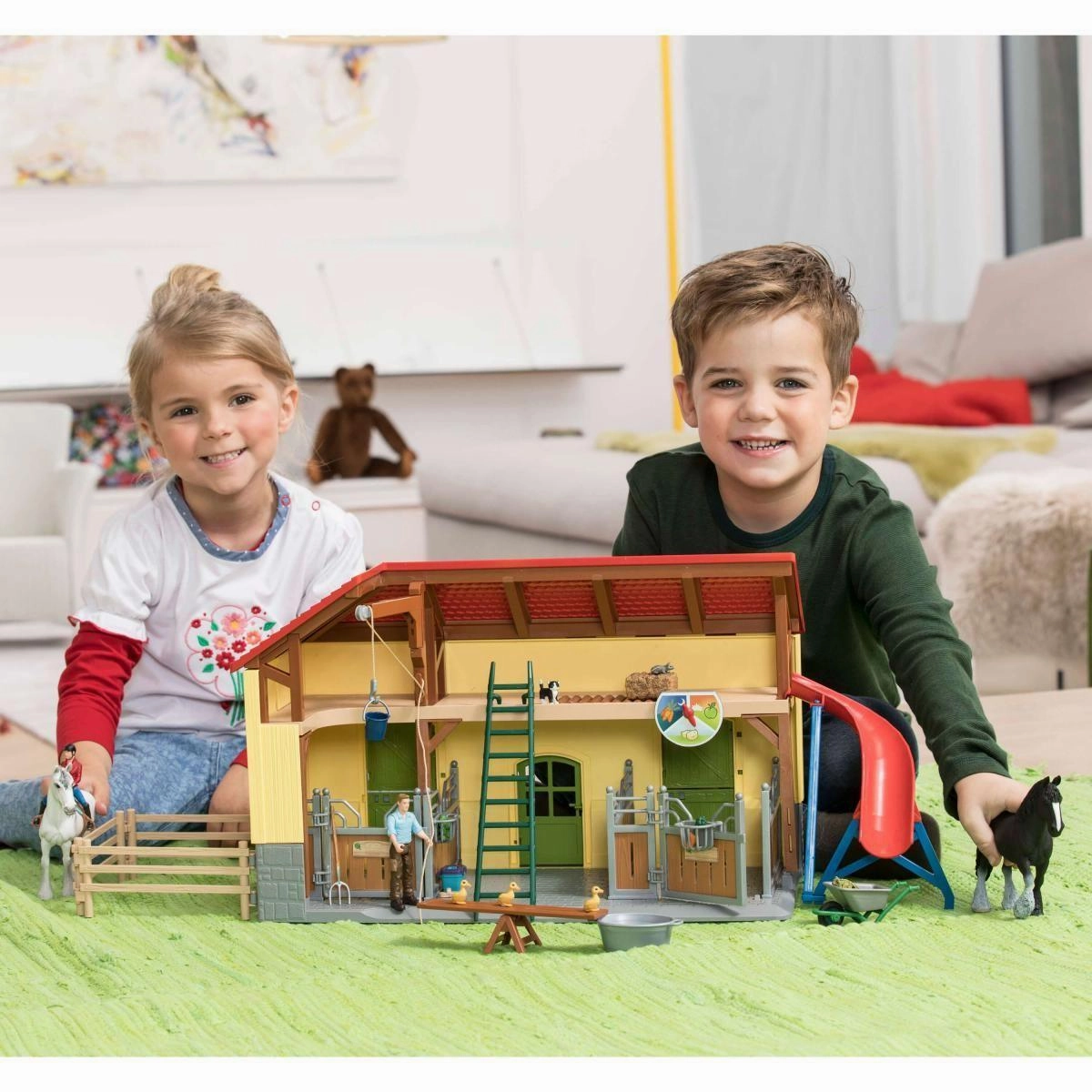 Schleich 42485 Rider Stable Playset