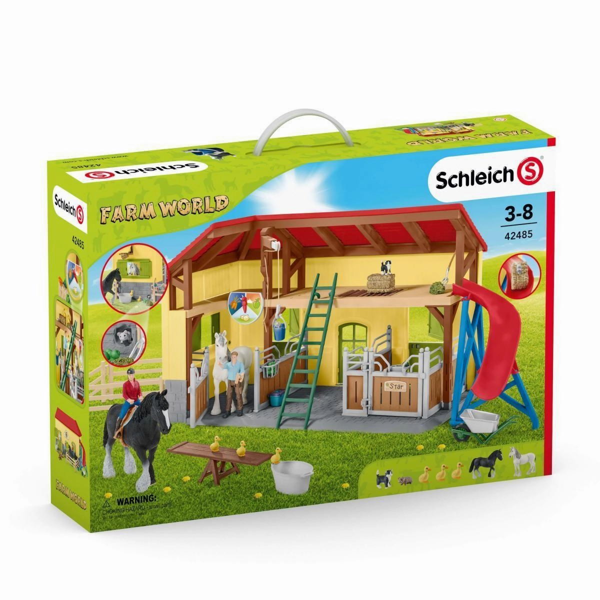 Schleich 42485 Rider Stable Playset
