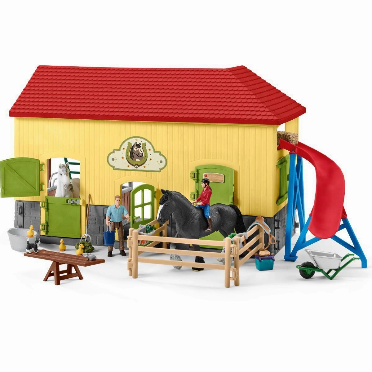 Schleich 42485 Rider Stable Playset