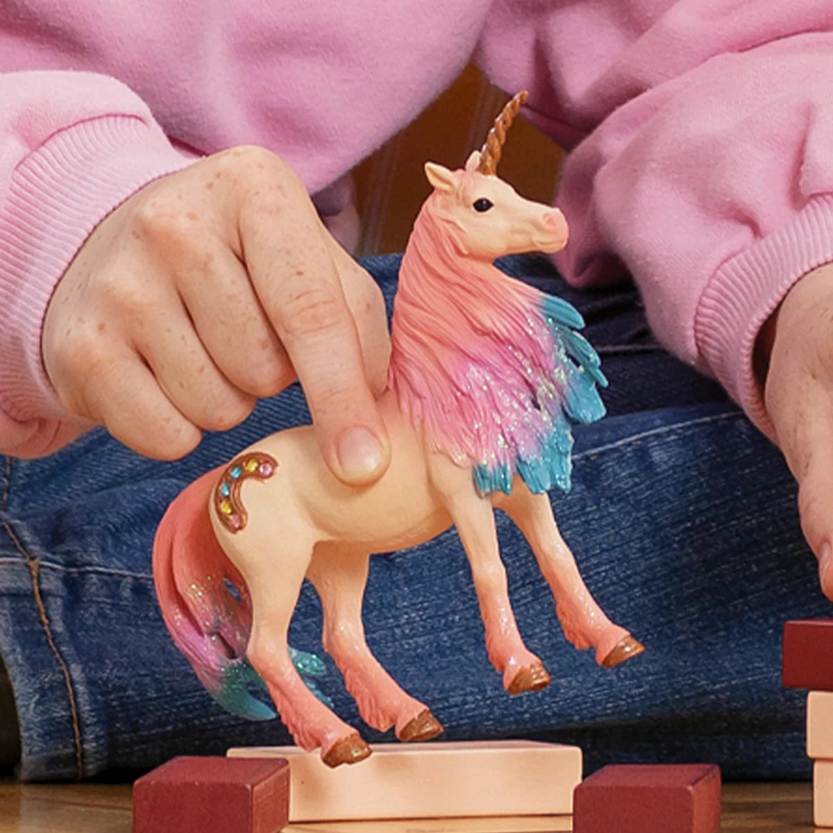 SCHLEICH 70723 Marshmallow Unicorn Mare