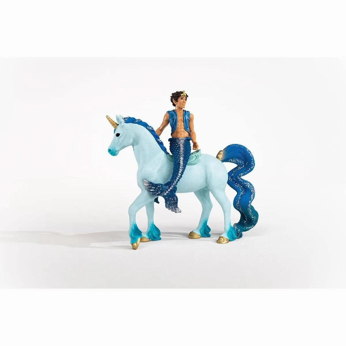 SCHLEICH BAYALA 70718 Aryon on Unicorn Figure
