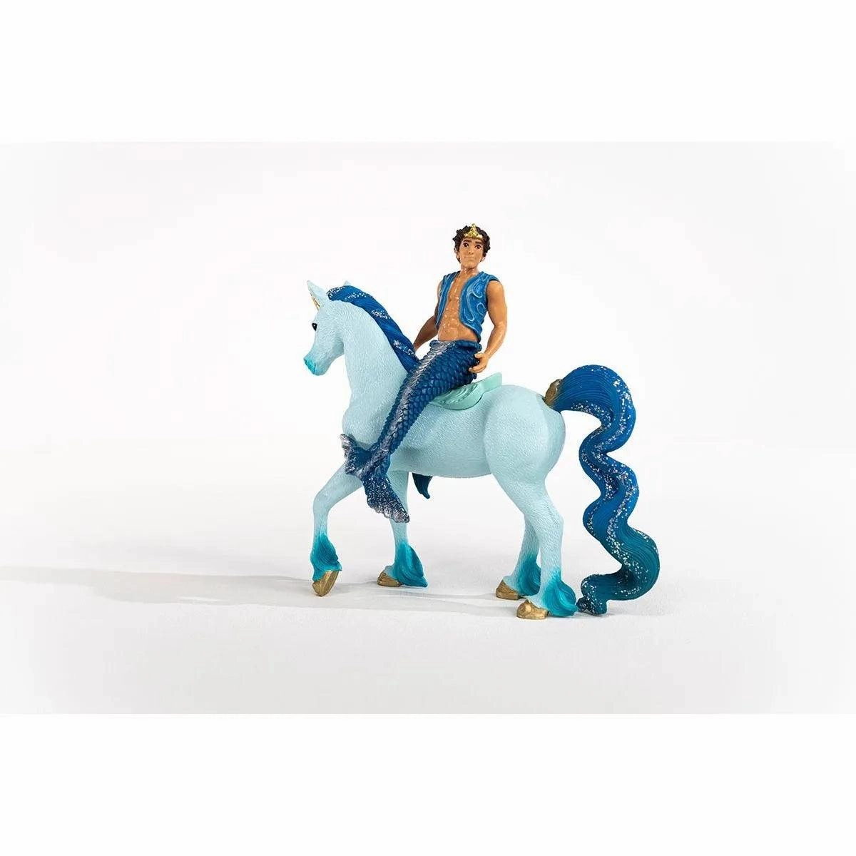 SCHLEICH BAYALA 70718 Aryon on Unicorn Figure