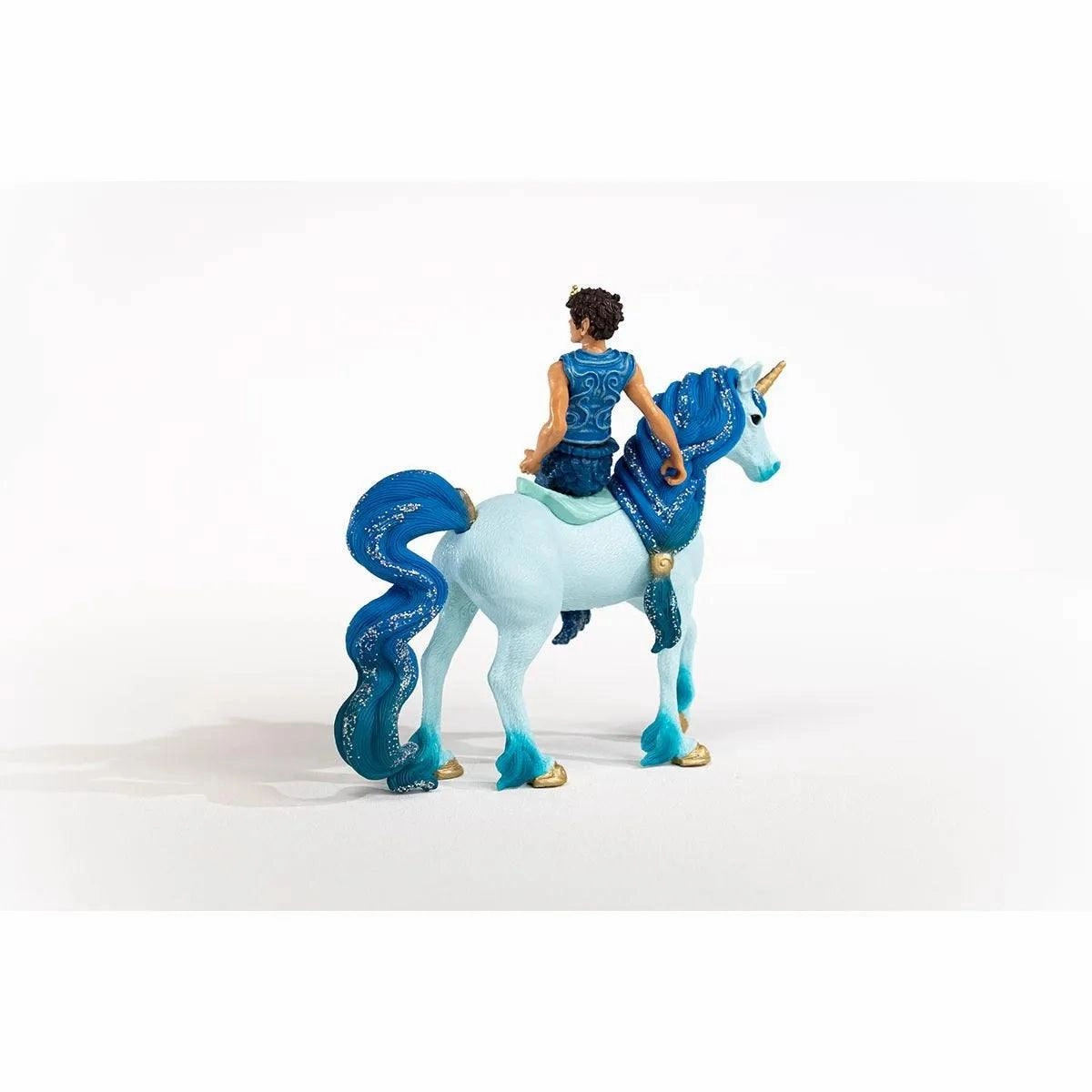 SCHLEICH BAYALA 70718 Aryon on Unicorn Figure