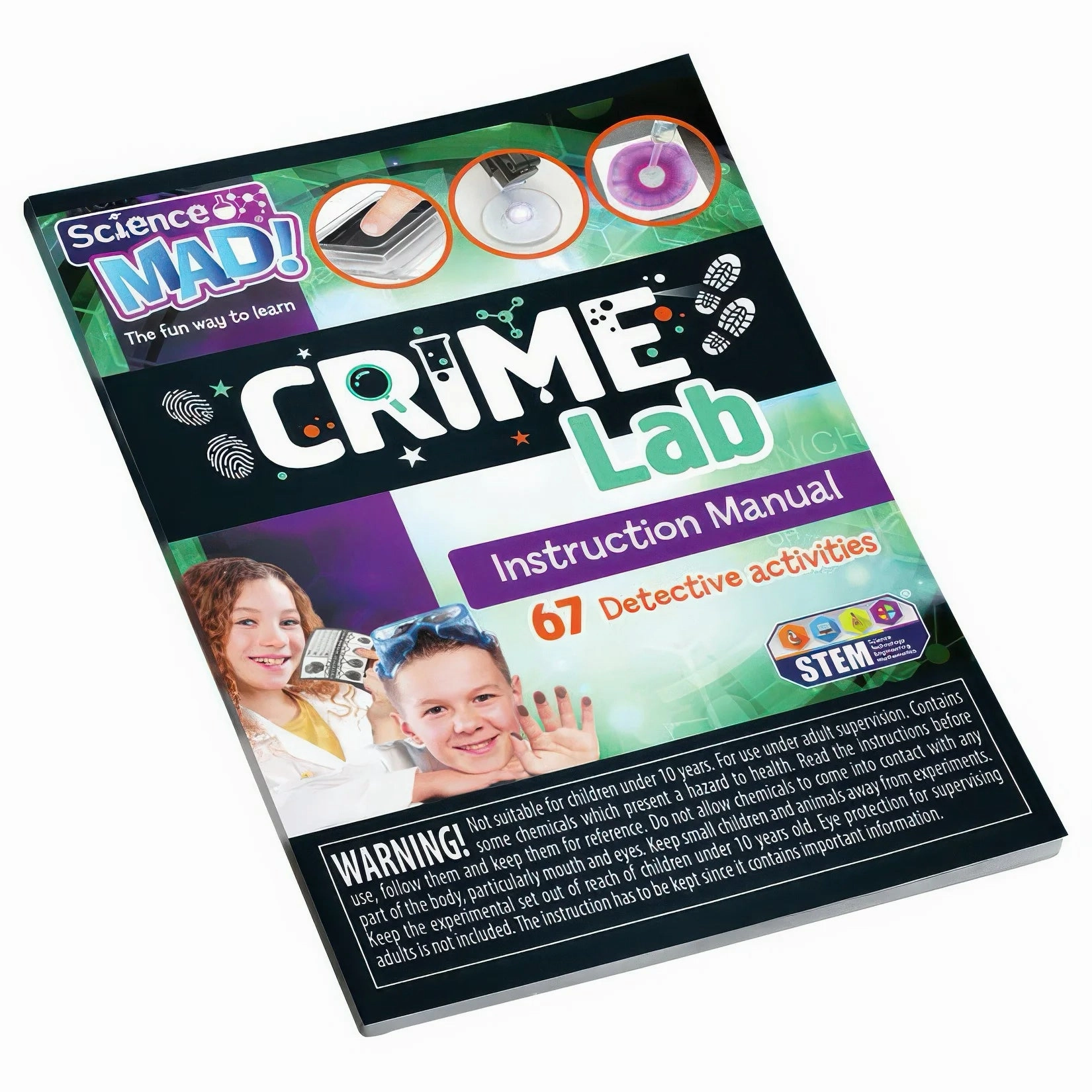 Science Mad Crime Lab Kit