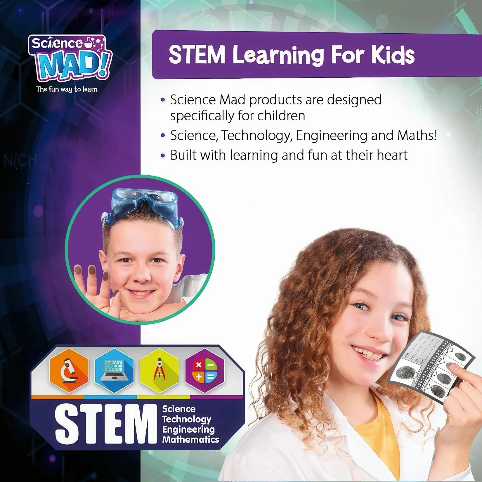 Science Mad Crime Lab Kit