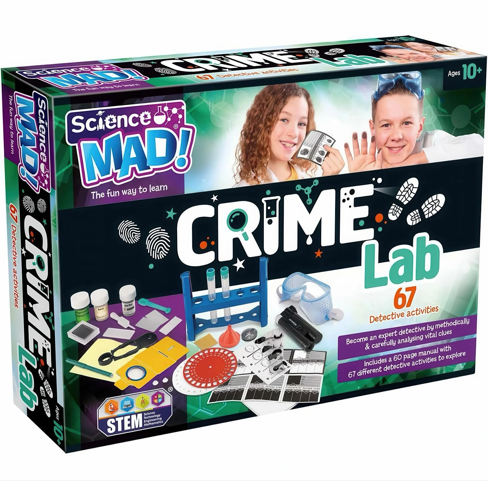 Science Mad Crime Lab Kit