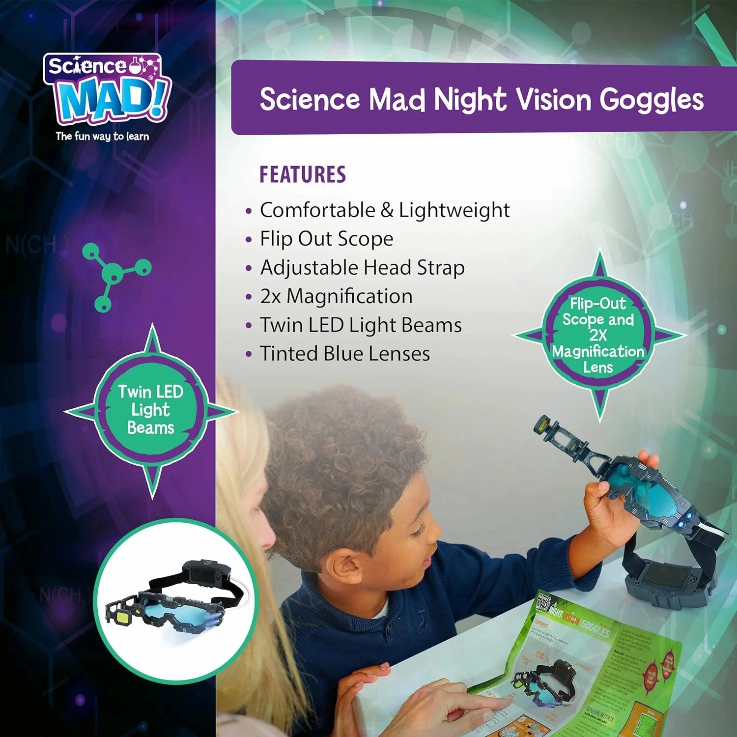 Science Mad Night Vision Goggles