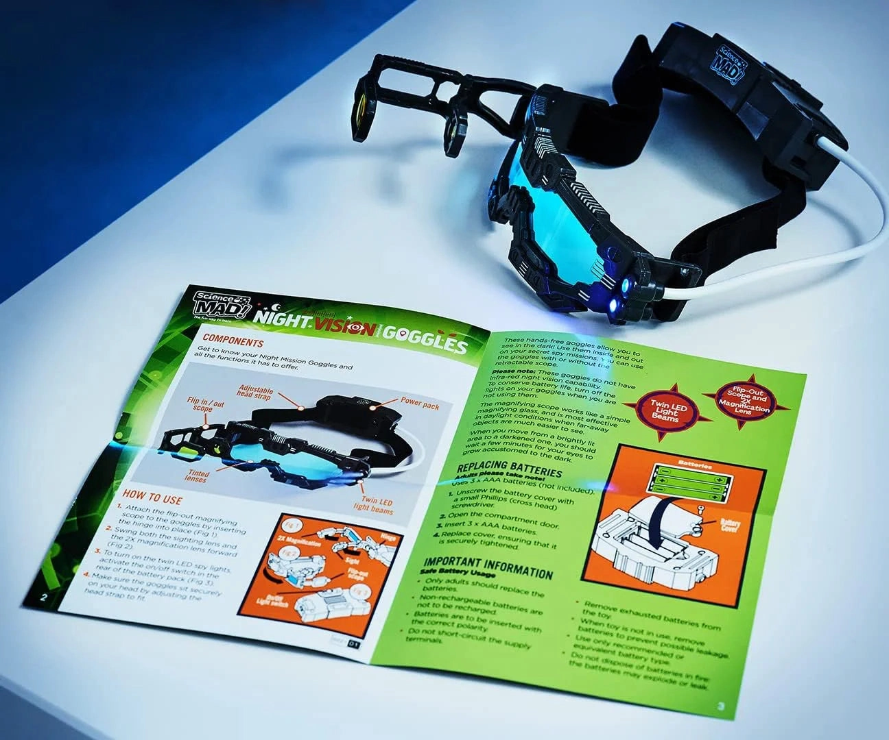 Science Mad Night Vision Goggles
