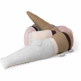 Sebra Birchbark Rose Mix Knitted Sleepy Croc