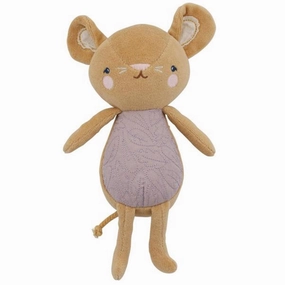 Sebra Cuddly Toy Mouse Buttercup Golden Hour Yellow