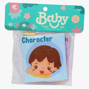 Sensory Soft Book for Learning - Characters
