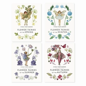 Set of Four Seasonal Flower Fairy Books by Cicely Mary Barker