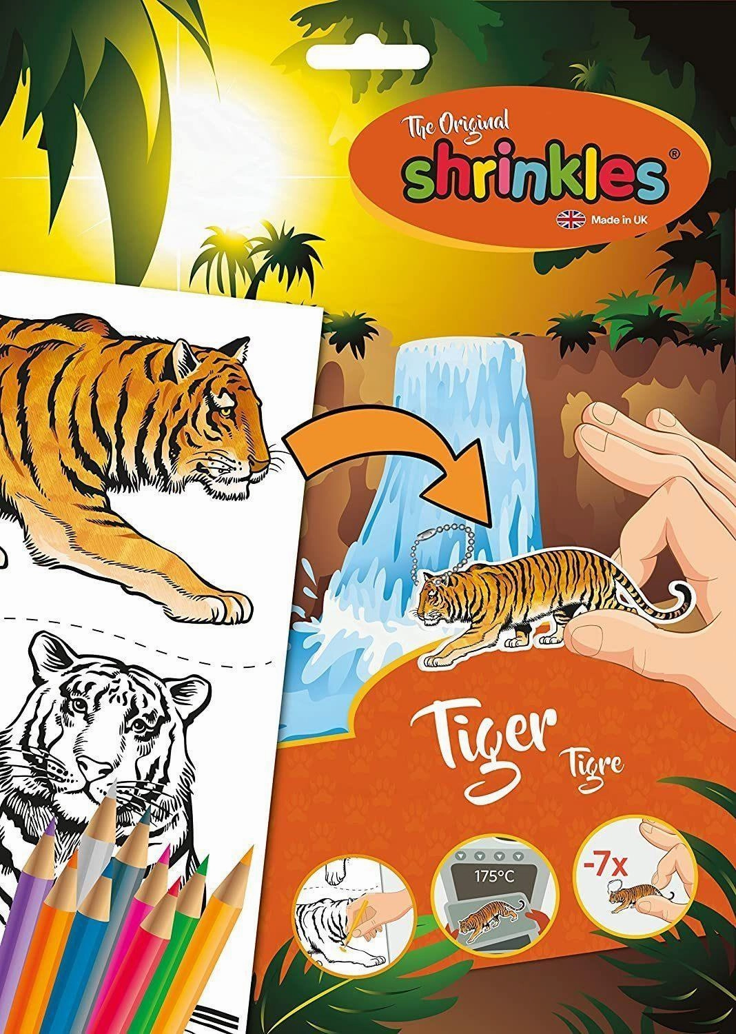 Shrinkles WZ063  Tiger Craft Kit