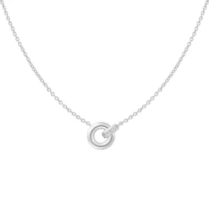 Silver Linked Necklace N062-02H Ania Haie Jewellery