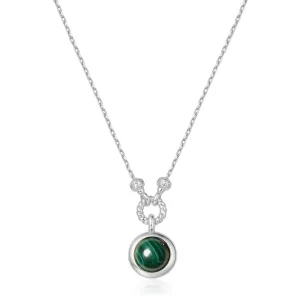 Silver Malachite Reversible Vacation Necklace N063-06H Ania Haie Jewellery