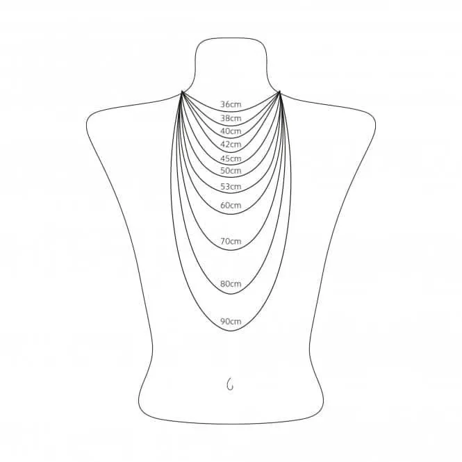 Silver Zirconia Black Acanthus Horn Necklace KE1995-643-11-L50V Thomas Sabo Necklaces