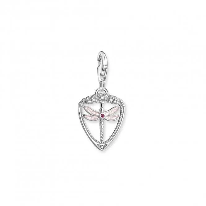 Silver Zirconia Pink Dragonfly Charm 1865-039-9 Thomas Sabo Collectable Charms