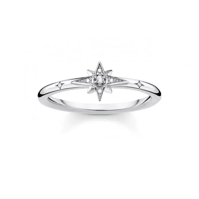 Silver Zirconia Star Ring TR2317-051-14 Thomas Sabo Rings
