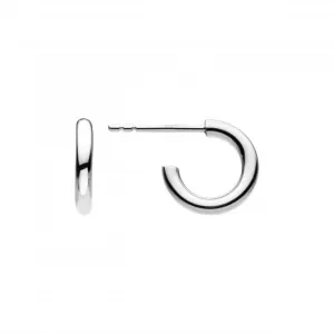 Simple 10mm Stud Hoop Earrings 66855HP Dew Jewellery