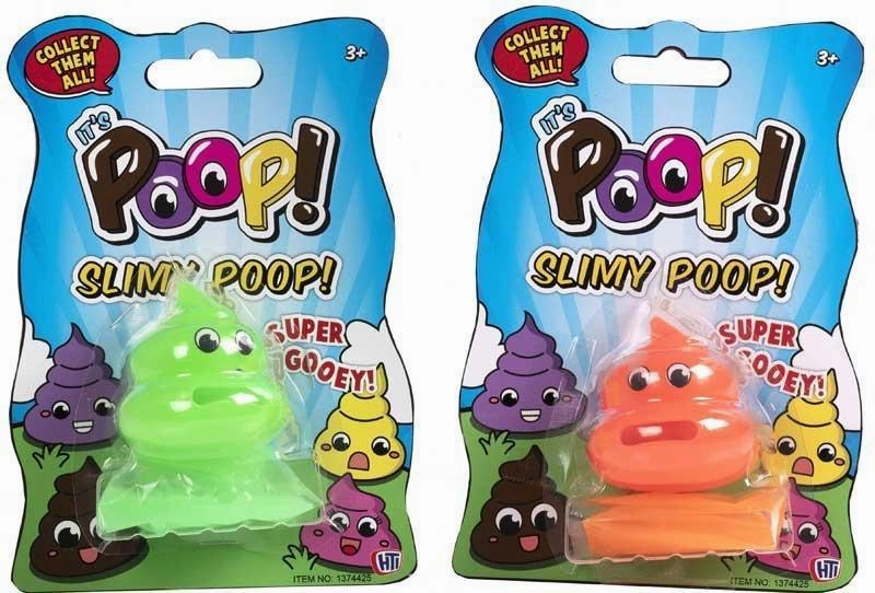 Slimy Poop Super Gooey - Assorted Colours