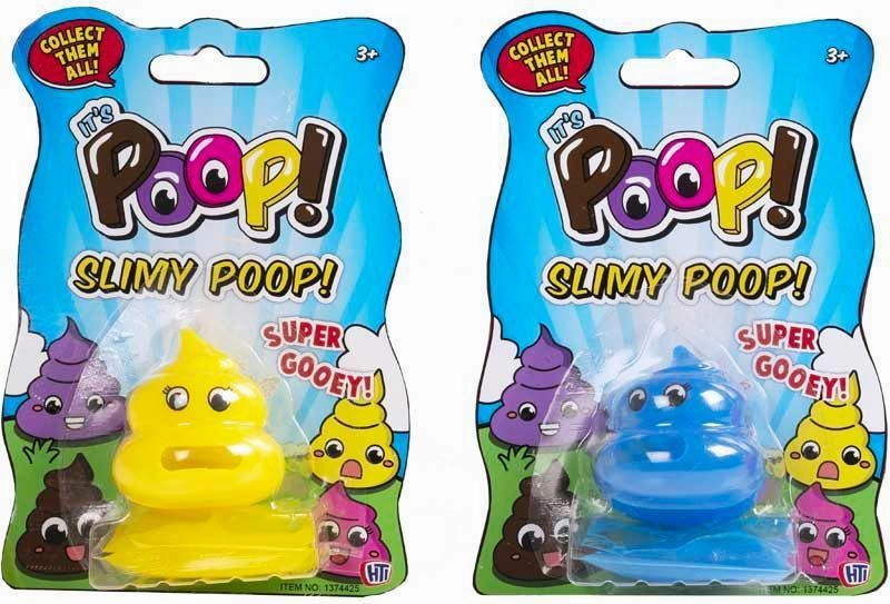 Slimy Poop Super Gooey - Assorted Colours