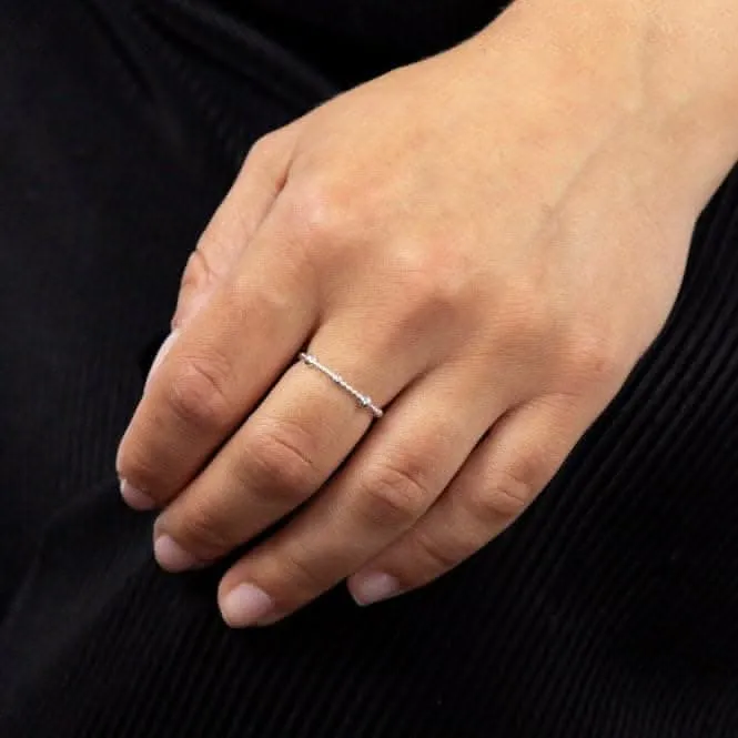 Small Bead Ring R3768 Beginnings Jewellery