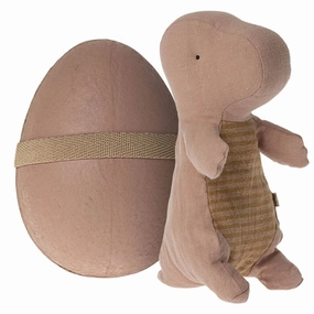 Small Gantosaurus in Egg - Old Rose