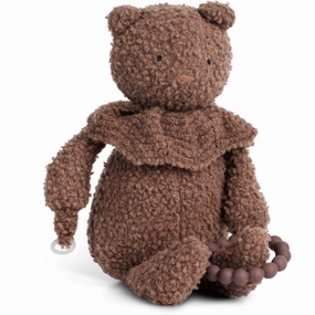 Smallstuff Rose Brown Activity Bear Boucl Merino Wool