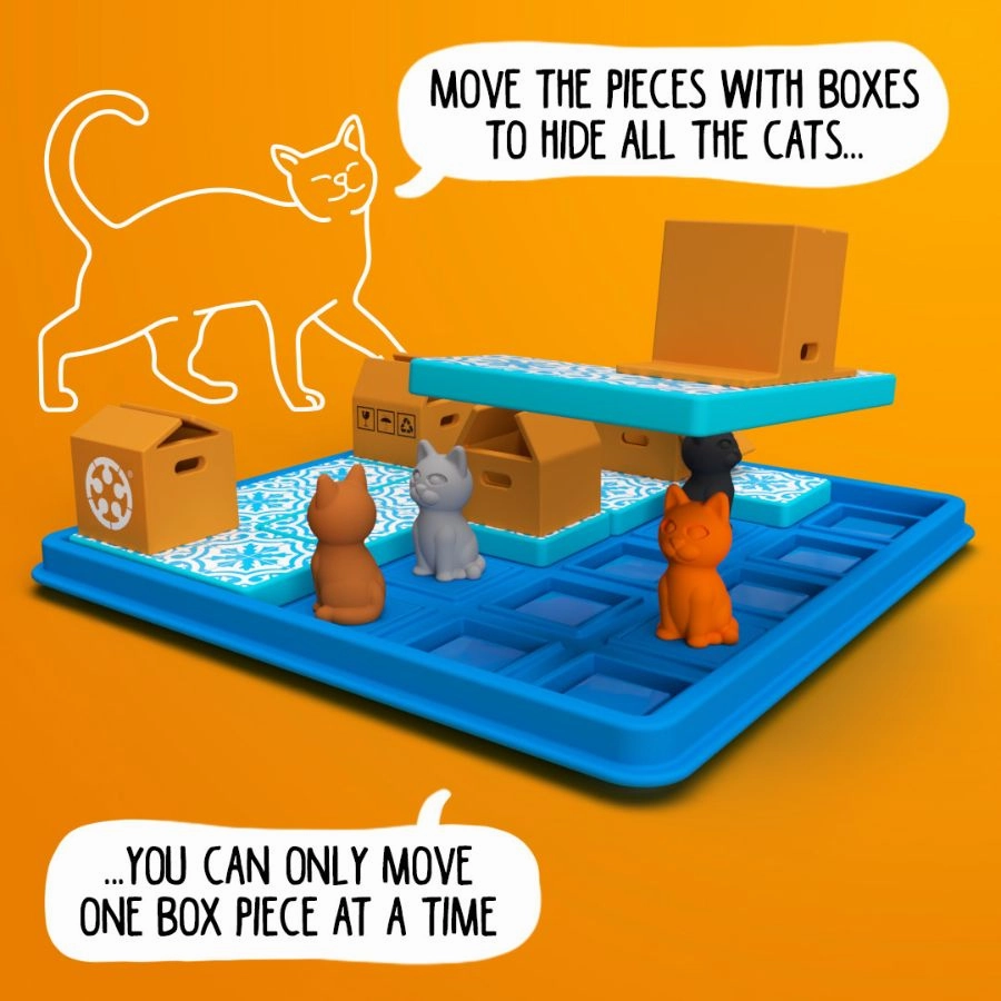 Smart Games - Cats and Boxes Puzzle Game