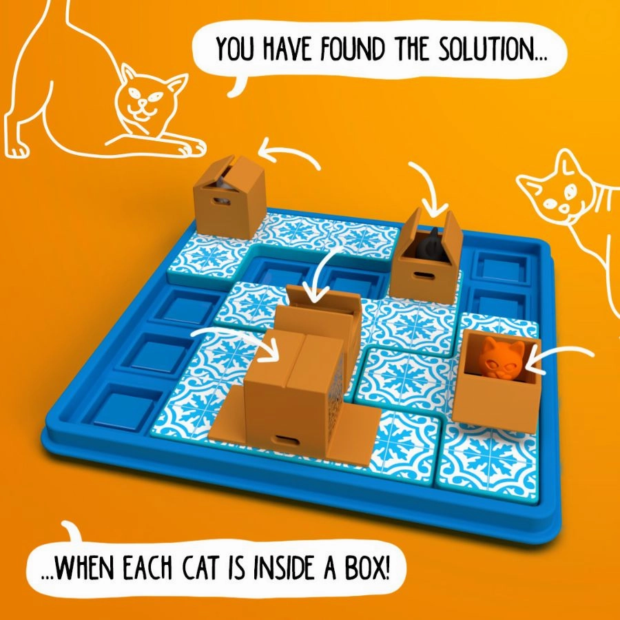 Smart Games - Cats and Boxes Puzzle Game