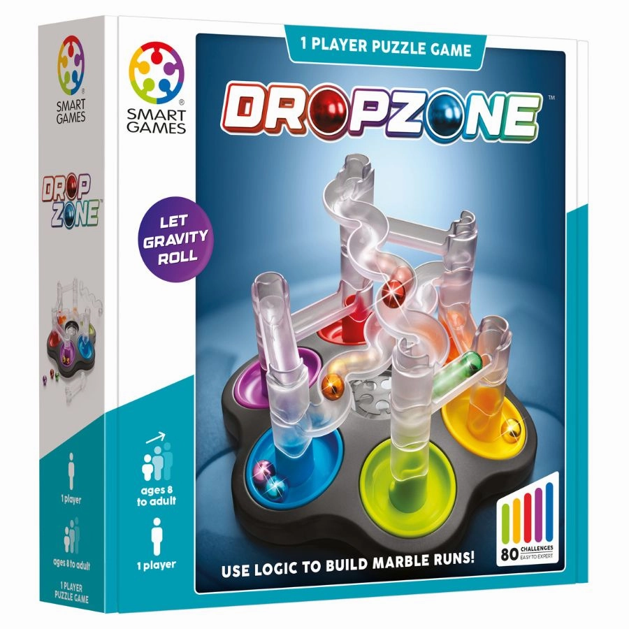 Smart Games - Dropzone Marble Run Game