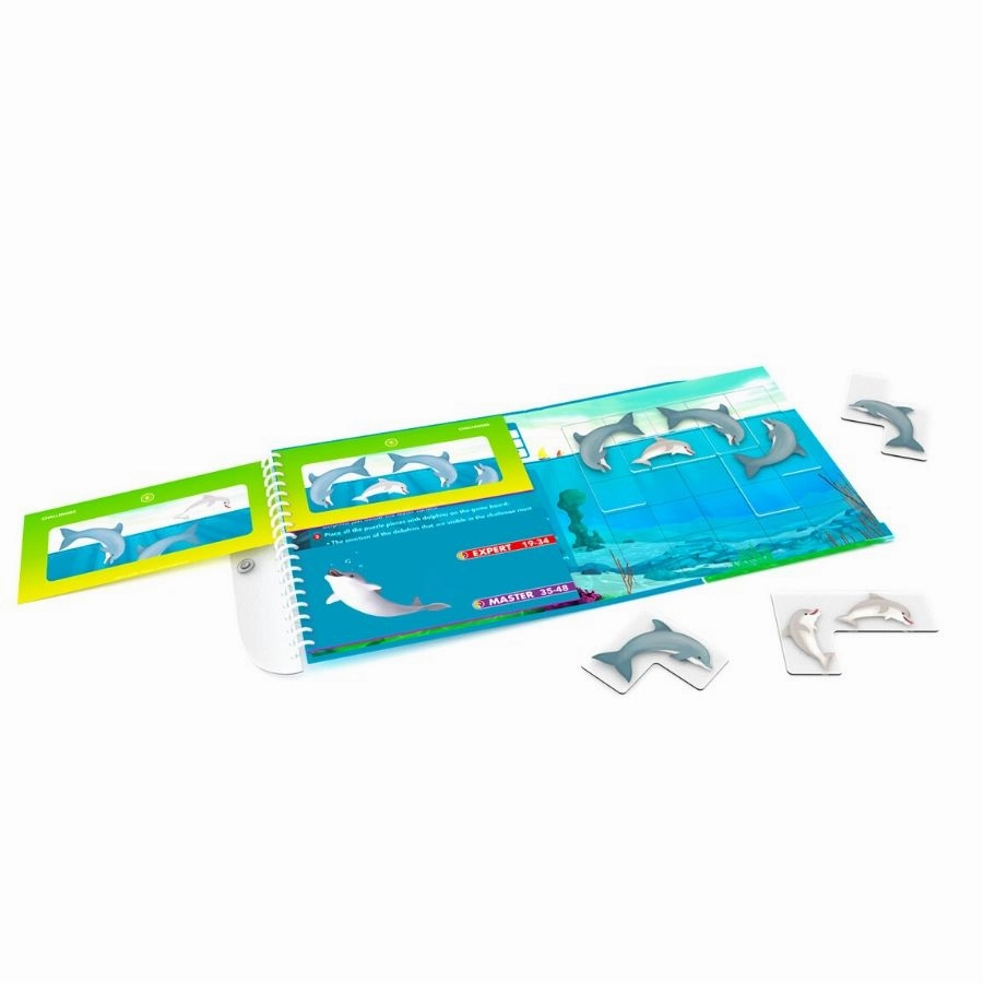 Smart Games - Flippin Dolphins Magnetic Travel Game