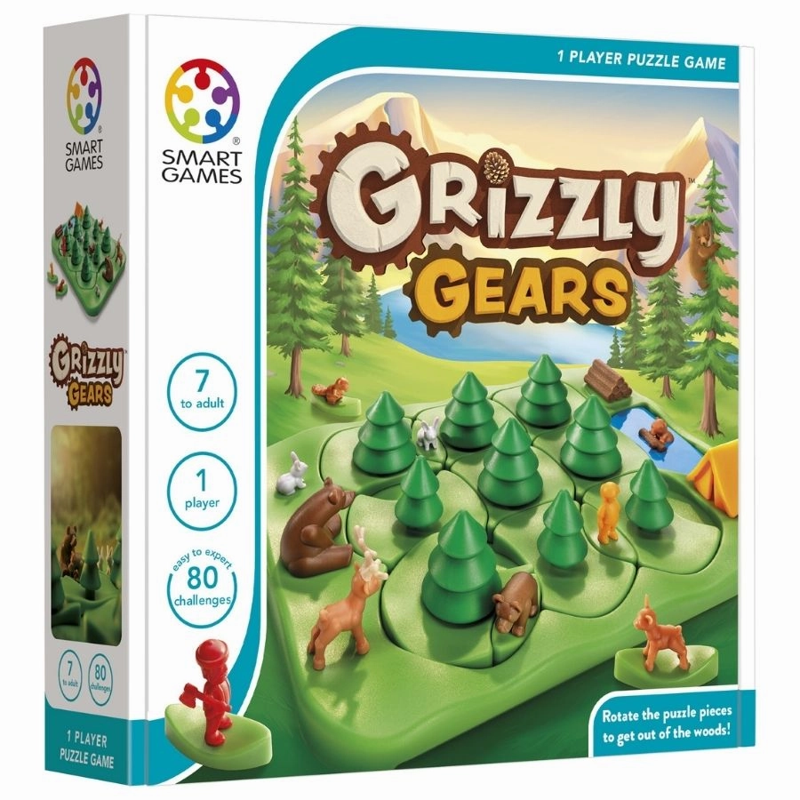 Smart Games - Grizzly Gears Puzzle Game